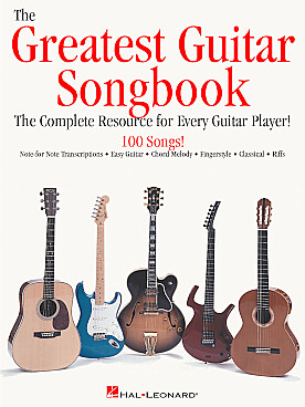 Illustration de The GREATEST GUITAR SONGBOOK