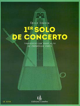 Illustration de 1er Solo de concerto pour violon