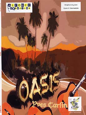 Illustration carlin oasis pour vibraphone et guitare