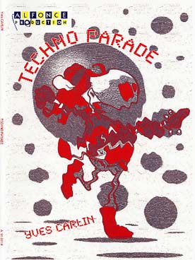 Illustration carlin techno parade