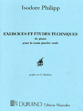 Illustration de Exercices et études pour la main gauche