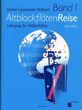 Illustration de AltblockflötenReise avec 3 CD - Vol. 1