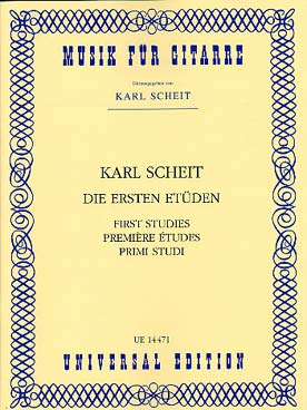 Illustration de DIE ERSTEN ETÜDEN (tr. Scheit)