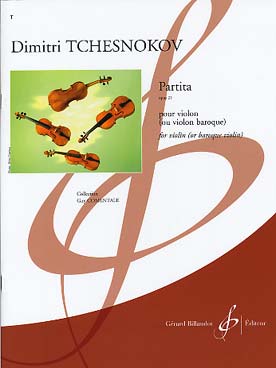 Illustration de Partita op. 21 pour violon ou violon baroque