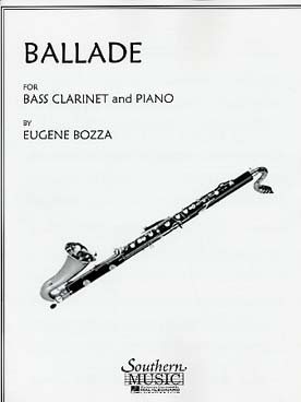 Illustration de Ballade pour clarinette basse et piano