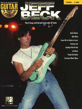 Illustration de GUITAR PLAY ALONG - Vol. 125 : JEFF BECK