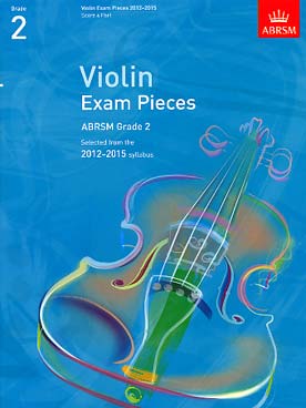 Illustration de SELECTED VIOLIN EXAM PIECES 2012-2015 Grade 2