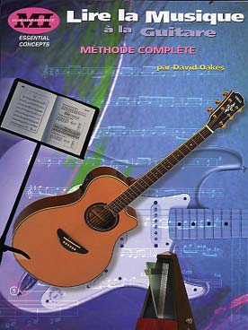 Illustration de Lire la musique à la guitare : plus de 450 morceaux et exemples  - Notes, rythmes, tonalités et positions - Nuances, divisions du temps, grilles d'accords - Duos, gammes, phrasés...