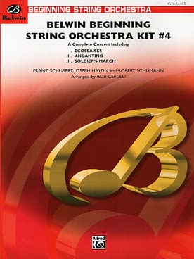 Illustration de BELWIN BEGINNING STRING ORCHESTRA KIT#4