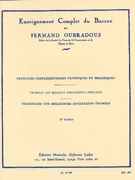 Illustration de Exercices complémentaires techniques et mélodiques - Cahier 3