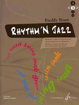 Illustration de Rhythm'n jazz : rythmes à lire et à  jouer pour instrumentistes et chanteurs - Vol. 3