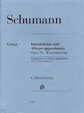 Illustration de Introduction et allegro appassionato op. 92 pour piano et orchestre, réd. 2 pianos