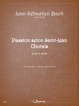 Illustration bach js passion selon st jean, chorals