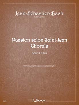 Illustration de Passion selon St Jean, chorals