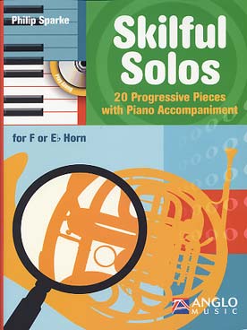 Illustration de Skilful solos avec CD : 20 pièces progressives (Vol. 2 des Solos)