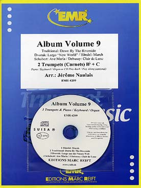 Illustration de DUET ALBUM (tr. Naulais) - Vol. 9 : Dvorak, Haendel, Schubert, Debussy...