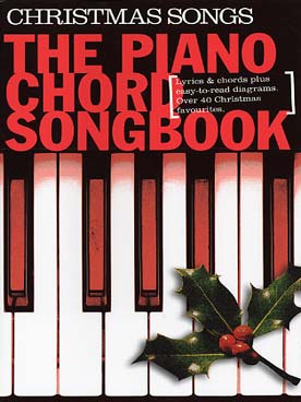 Illustration de THE PIANO CHORD SONGBOOK : Christmas songs
