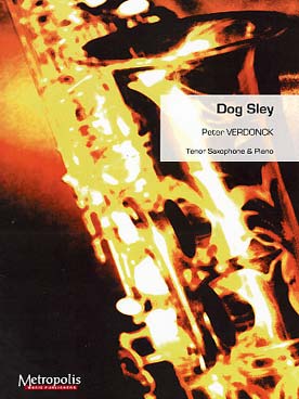 Illustration verdonck dog sley saxo tenor