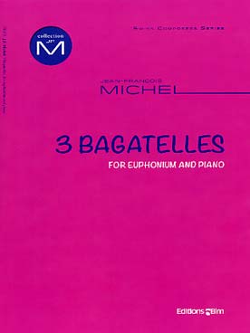 Illustration de 3 Bagatelles pour euphonium et piano