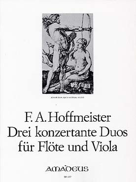 Illustration de 3 Duos concertants pour flûte et alto
