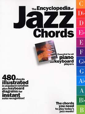 Illustration the encyclopaedia of jazz chords
