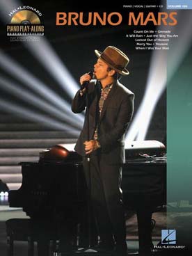 Illustration de PIANO PLAY ALONG SERIES avec audio - Vol. 126 : Bruno Mars