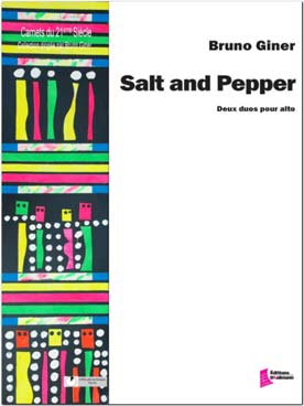 Illustration giner salt and pepper