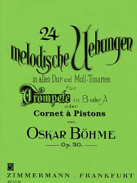 Illustration de 24 Melodic studies op. 20