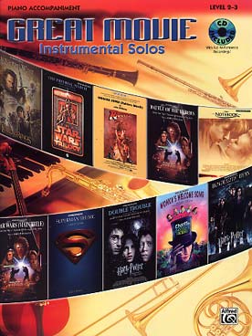 Illustration great movie instrumental + cd piano acc