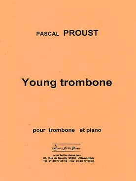 Illustration proust young trombone