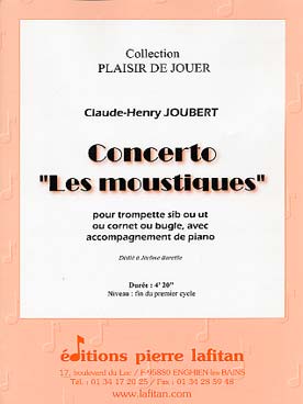 Illustration de Concerto les moustiques pour trompette ou cornet ou bugle et piano