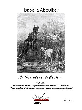 Illustration aboulker la fontaine et corbeau conduct