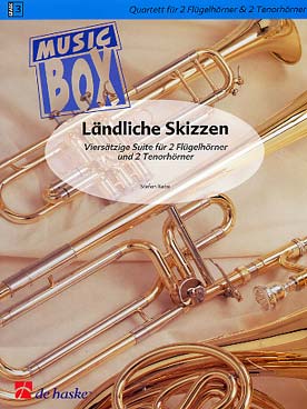 Illustration de Ländliche Skizzen pour 4 instrumentistes