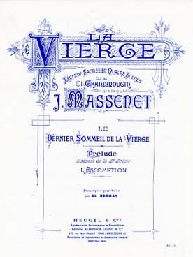 Illustration de Prélude ext. du Dernier sommeil de la vierge (Scène 4 : l'Assomption)