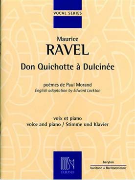 Illustration de Don Quichotte à Dulcinée (baryton/piano) - Recueil