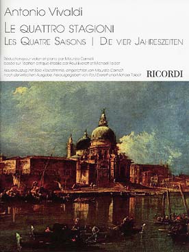 Illustration vivaldi 4 saisons op. 8/complet