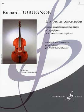 Illustration de Dix petites concertudes : études-concert transcendentales pédagogiques - Vol. 1 : 5 études