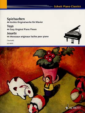 Illustration de JOUETS : 44 morceaux originaux faciles de Humbert, Gurlitt, Schumann, Peeters, Franck, Heller, Wittrich...