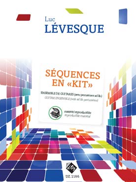 Illustration de Séquences en "kit" pour ensemble de guitares et percussions ad lib. - Vol. 1