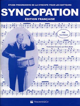 Illustration de Syncopation : étude progressive de la syncope pour les batteurs (traduction française par Silvio Biello de "Progressive steps to syncopation")