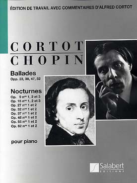 Illustration chopin ballades et nocturnes, integrale