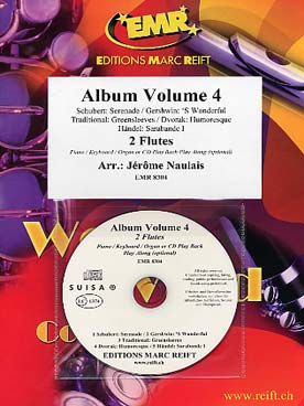 Illustration de ALBUM (tr. Naulais) - Vol. 4 : Schubert, Gershwin, Dvorak, Haendel