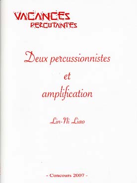 Illustration de Deux percussionnistes et amplification