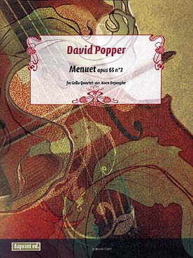 Illustration popper menuet op. 65/2 (tr. dejonghe)