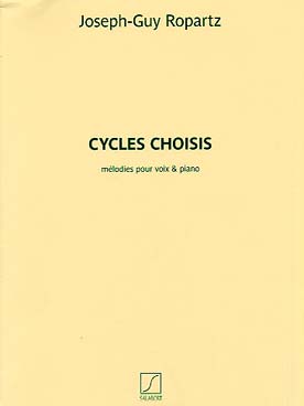 Illustration de Cycles choisis pour baryton et piano