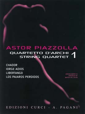 Illustration piazzolla string quartet vol. 1