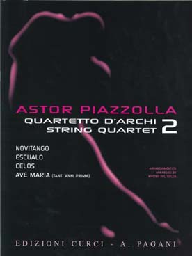 Illustration piazzolla string quartet vol. 2