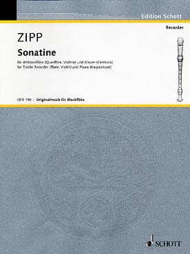 Illustration de Sonatine pour flûte à bec alto op. 23a