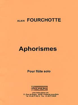 Illustration de Aphorismes, 6 pièces