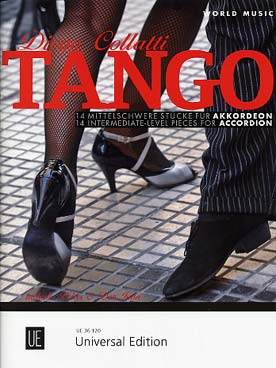 Illustration de TANGO, 14 pièces de niveau intermédiaire pour accordéon